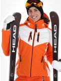 Vignette Luhta, Kanervala veste de ski femmes Orange blanc, orange 