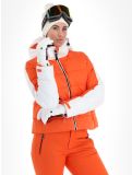 Vignette Luhta, Karhutunturi veste de ski femmes Orange blanc, orange 