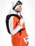 Vignette Luhta, Karhutunturi veste de ski femmes Orange blanc, orange 