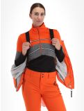 Vignette Luhta, Karhutunturi veste de ski femmes Orange blanc, orange 