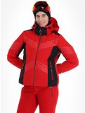 Vignette Luhta, Karravaara veste de ski femmes Cranberry noir, rouge 