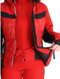 Vignette Luhta, Kitinen veste de ski femmes Cranberry rouge 