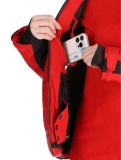 Vignette Luhta, Kitinen veste de ski femmes Cranberry rouge 