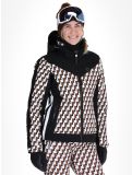 Vignette Luhta, Laukukero veste de ski femmes Chocolat brun 