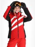 Vignette Luhta, Lintula veste de ski femmes Cranberry rouge 