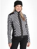 Vignette Luhta, Lompola gilet femmes Black / White blanc, noir 