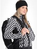 Vignette Luhta, Lompola gilet femmes Black / White blanc, noir 