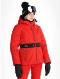 Vignette Luhta, Luhta Hakolahti veste de ski femmes Cranberry rouge 