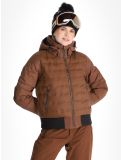 Vignette Luhta, Halhola veste de ski femmes Chocolat brun 