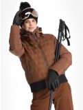 Vignette Luhta, Halhola veste de ski femmes Chocolat brun 