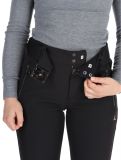 Vignette Luhta, Joentaus C pantalon de ski en softshell modèle court femmes Black noir 