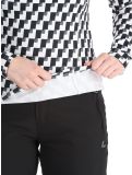 Vignette Luhta, Luhta Karstula pull de ski femmes Black / White blanc, noir 