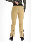 Vignette Luhta, Reututunturi pantalon de ski en softshell femmes Cafe Au Lait beige, noir 