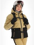 Vignette Luhta, Suomutunturi veste de ski femmes Cafe Au Lait beige 