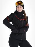 Vignette Maier Sports, Lunada veste de ski femmes Black / Salsa noir, rouge 