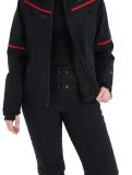 Vignette Maier Sports, Lunada veste de ski femmes Black / Salsa noir, rouge 