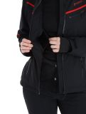 Vignette Maier Sports, Lunada veste de ski femmes Black / Salsa noir, rouge 