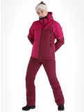 Vignette Maier Sports, Nuria veste de ski femmes Magenta / Cherry Wine bordeaux, violet 