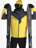 Vignette Maier Sports, Pajares veste de ski hommes Byzantin / Graphite gris, jaune 