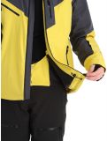 Vignette Maier Sports, Pajares veste de ski hommes Byzantin / Graphite gris, jaune 