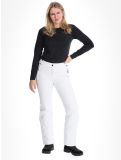 Vignette Maier Sports, Vroni Slim 2.0 pantalon de ski femmes White blanc 