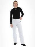 Vignette Maier Sports, Vroni slim pantalon de ski femmes White blanc 