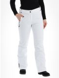 Vignette Maier Sports, Vroni slim pantalon de ski femmes White blanc 