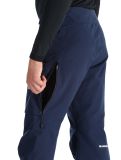 Vignette Mammut, Stoney HS Thermo pantalon de ski hommes Marine bleu 