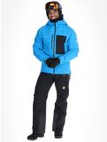 Vignette Mammut, Stoney HS Thermo Hooded veste de ski hommes Glacier Blue / Black bleu, noir 