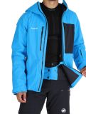 Vignette Mammut, Stoney HS Thermo Hooded veste de ski hommes Glacier Blue / Black bleu, noir 