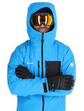 Vignette Mammut, Stoney HS Thermo Hooded veste de ski hommes Glacier Blue / Black bleu, noir 