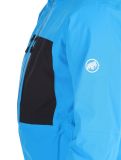 Vignette Mammut, Stoney HS Thermo Hooded veste de ski hommes Glacier Blue / Black bleu, noir 