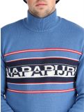 Vignette Napapijri, D-Sardona pull hommes Blue Sapphire bleu 