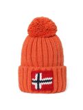 Vignette Napapijri, Semiury 3 beanie unisexe clay orange 