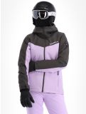 Vignette O'Neill, Aplite veste de ski femmes Raven Colour Block gris, rose 