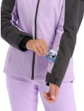 Vignette O'Neill, Aplite veste de ski femmes Raven Colour Block gris, rose 