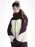 Vignette O'Neill, Carbonite Snow veste de ski femmes Aubergine Colour Block blanc, violet 