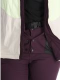 Vignette O'Neill, Carbonite Snow veste de ski femmes Aubergine Colour Block blanc, violet 