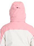 Vignette O'Neill, Carbonite Snow veste de ski femmes Genuine Pink Colour Block blanc, brun, rose 