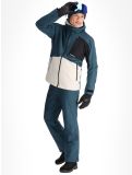 Vignette O'Neill, Hammer Block Snow veste de ski hommes Alma Steel Colour Block blanc, bleu, noir 