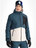 Vignette O'Neill, Hammer Block Snow veste de ski hommes Alma Steel Colour Block blanc, bleu, noir 