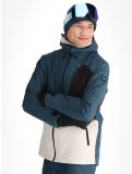 Vignette O'Neill, Hammer Block Snow veste de ski hommes Alma Steel Colour Block blanc, bleu, noir 