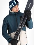 Vignette O'Neill, Hammer Block Snow veste de ski hommes Alma Steel Colour Block blanc, bleu, noir 