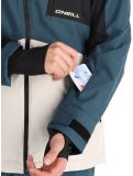 Vignette O'Neill, Hammer Block Snow veste de ski hommes Alma Steel Colour Block blanc, bleu, noir 