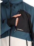 Vignette O'Neill, Hammer Block Snow veste de ski hommes Alma Steel Colour Block blanc, bleu, noir 