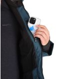 Vignette O'Neill, Hammer Block Snow veste de ski hommes Alma Steel Colour Block blanc, bleu, noir 