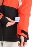 Vignette O'Neill, Hammer Block Snow veste de ski hommes Paprika Flame Colour Block blanc, noir, orange 