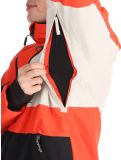 Vignette O'Neill, Hammer Block Snow veste de ski hommes Paprika Flame Colour Block blanc, noir, orange 