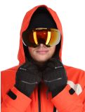 Vignette O'Neill, Hammer Block Snow veste de ski hommes Paprika Flame Colour Block blanc, noir, orange 