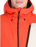 Vignette O'Neill, Hammer Block Snow veste de ski hommes Paprika Flame Colour Block blanc, noir, orange 